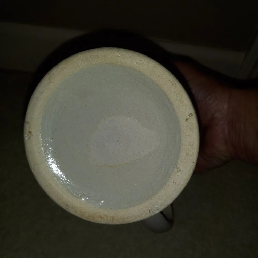 Lot of Two German Stoneware Beer Mugs